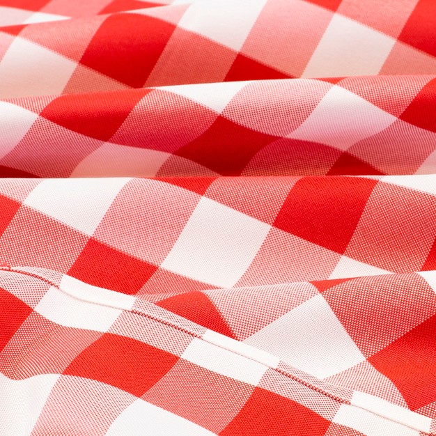 Lann x27 s Linens Rectangular Polyester Fabric Checkered Tablecloth Gingham Pattern For Banquet Restaurant