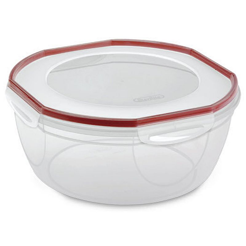 Sterilite Ultra Seal 8.10 Quart Plastic Food Storage Bowl Container， 2 Pack