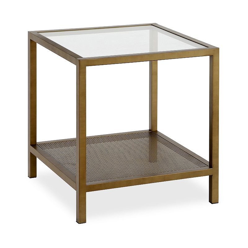 Finley and Sloane Rigan 2-Tier Square Side Table