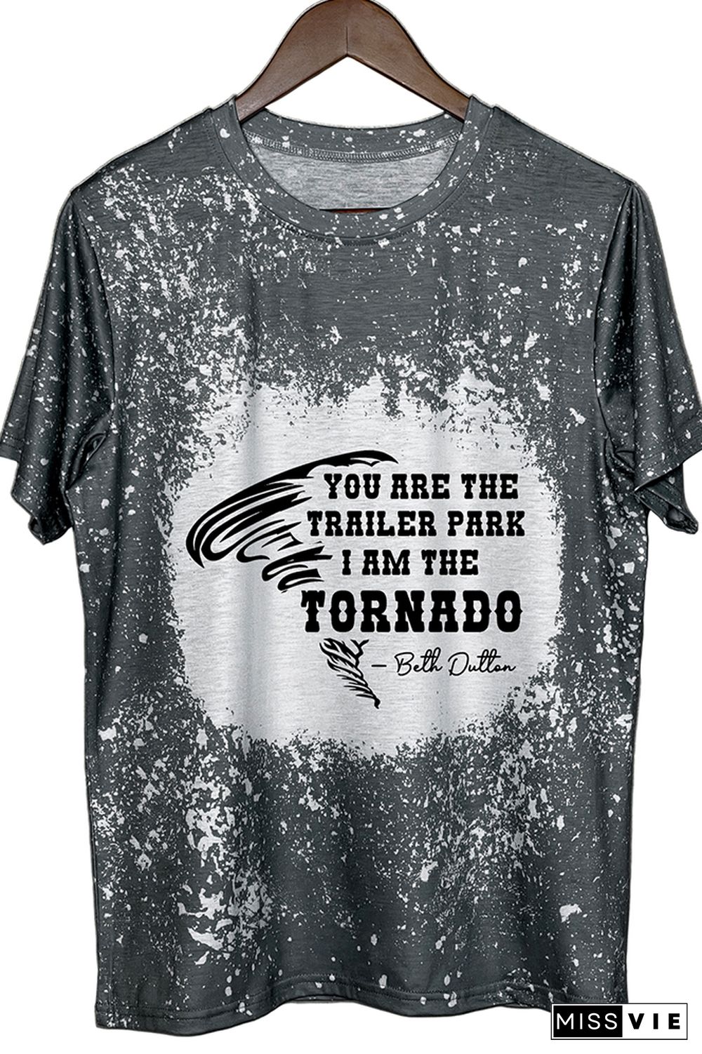 You Are The Trailer Park I am The Storm Yellowstone Ranch Graphic Tee Wholesale