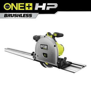 RYOBI ONE+ HP 18V Brushless Cordless 6-12 in. Track Saw (Tool Only) PTS01B