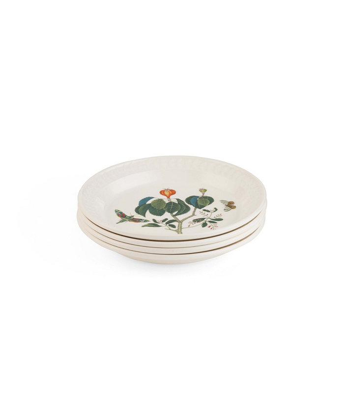 Portmeirion Botanic Garden  Harmony Emerald 4 Piece Salad Plate Set