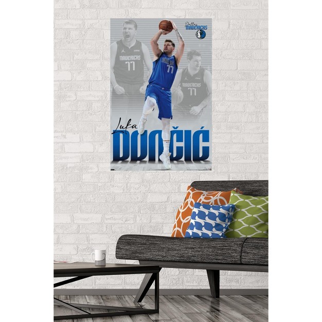 Trends International Nba Dallas Mavericks Luka Doncic 22 Unframed Wall Poster Prints