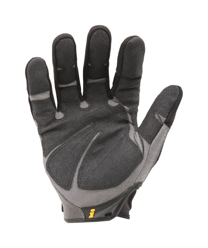 Ironclad Men\u0027s Heavy Duty Gloves Black/Gray M 1 pair