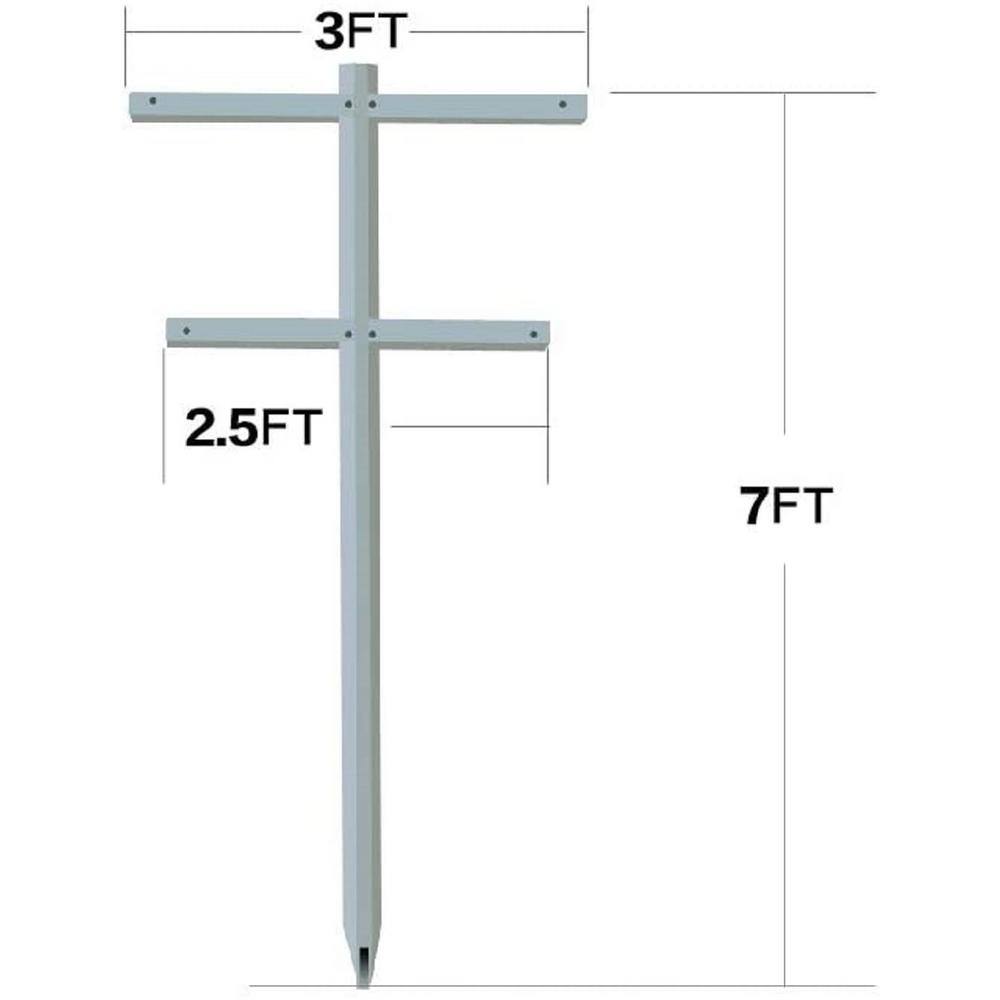 Mr.Garden Raspberry Trellis with Adjustable Arms Raspberry Stake Vineyard Trellie (1-Pack) FRT072W1P