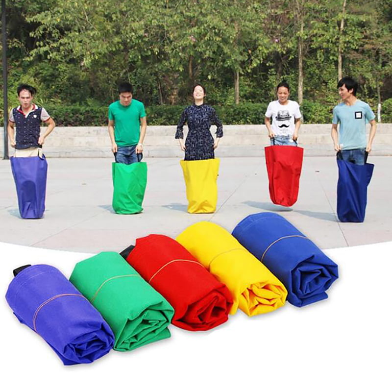 Outdoor Fun School Sack Race Bag Kid Adult Familie Sack Racing Games Sport Party