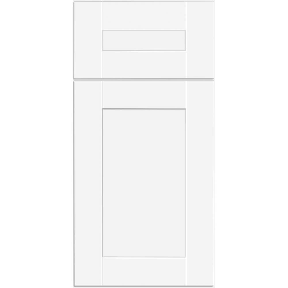 Home Decorators Collection Washington Vesper White Plywood Shaker Stock Assembled Wall Kitchen Cabinet Sft Close 3 Shelves 24 in. x 42 in. x 12 in. W2442-WVW