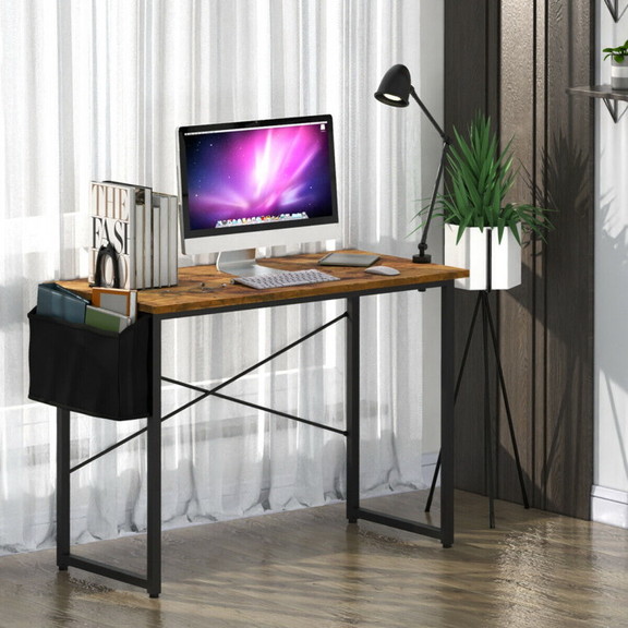 Costway 26497531 Modern Computer Desk with Storage...