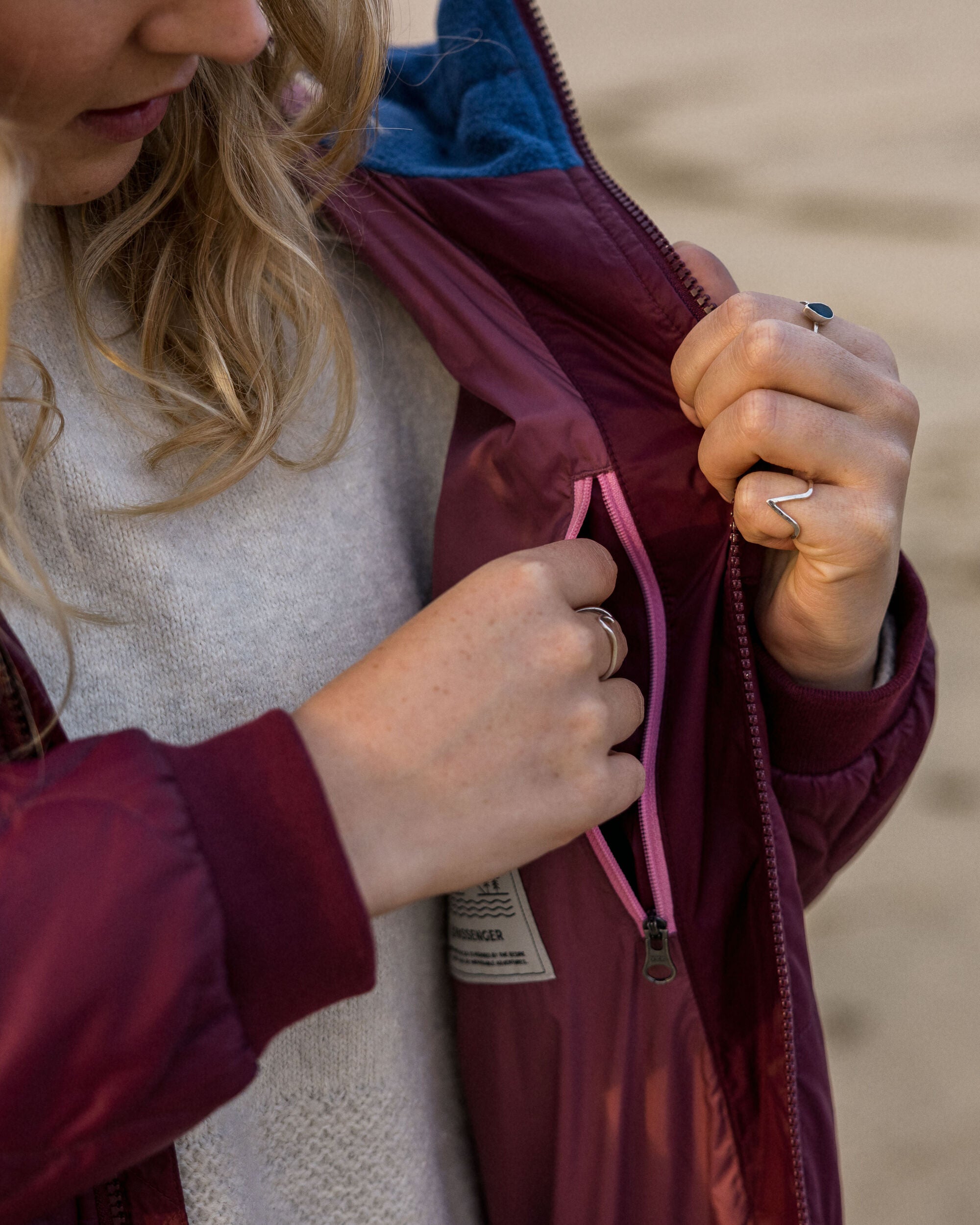 Flora 2.0 Long Recycled Insulated Parka - Wine