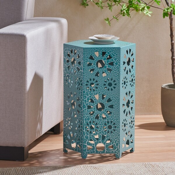 Iron Outdoor Side Table