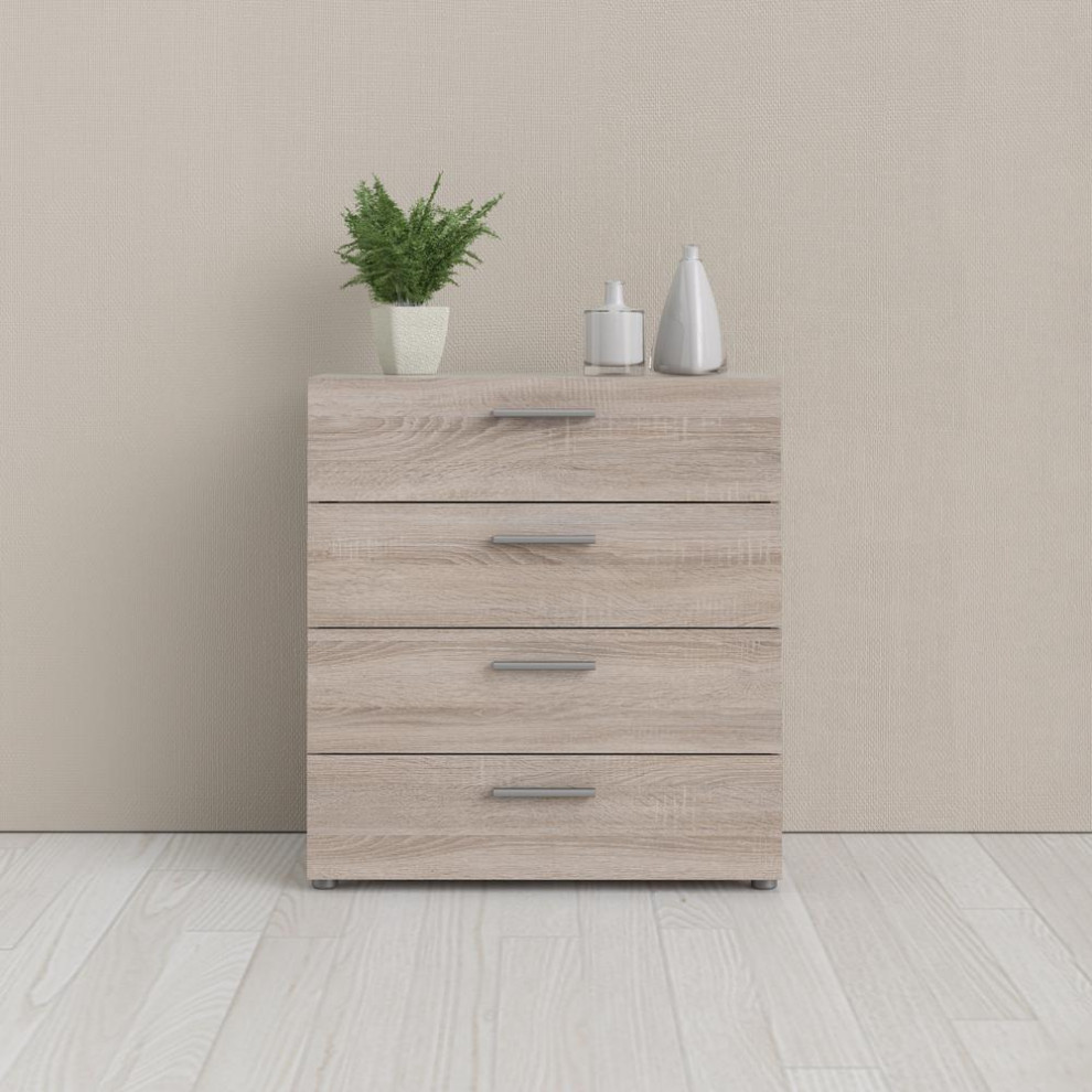 4 Drawer Chest Truffle   Contemporary   Dressers   by Homesquare  Houzz