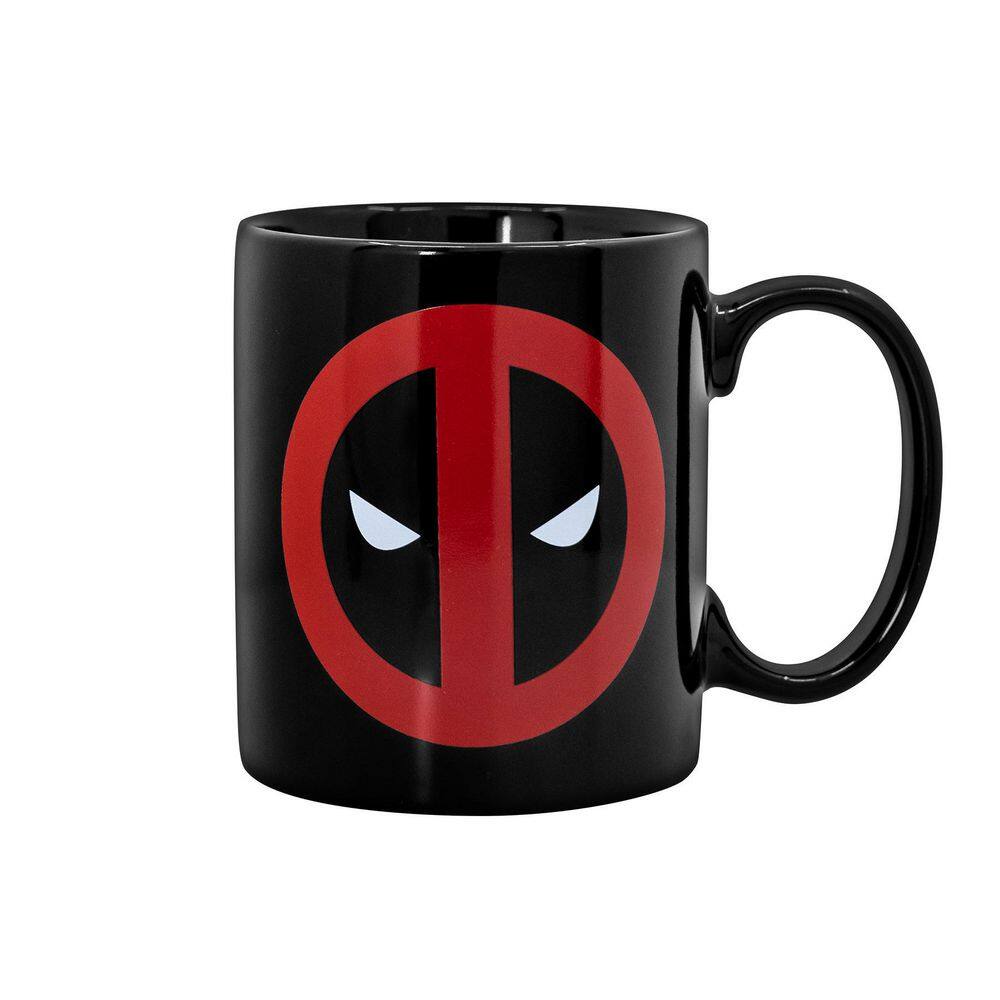 Uncanny Brands Marvel's Single-Cup Deadpool Red Coffee Mug with Warmer for Your Drip Coffee Maker MW1-MVX-DEA