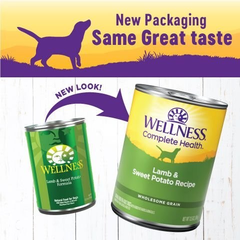 Wellness Complete Health Lamb and Sweet Potato Formula Canned Dog Food