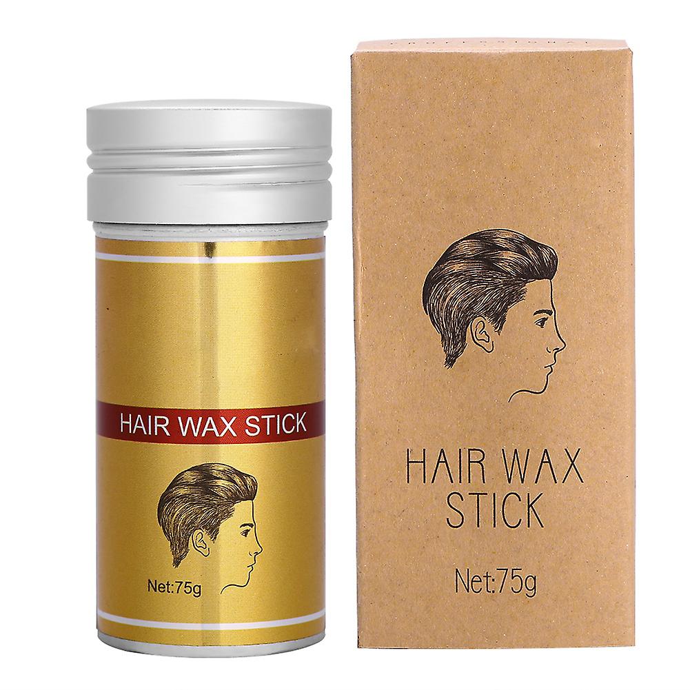 75g/bottle Hair Wax Stick Long Last Natural Hairstyle Model Styling Broken Hair Gel Wax Cream