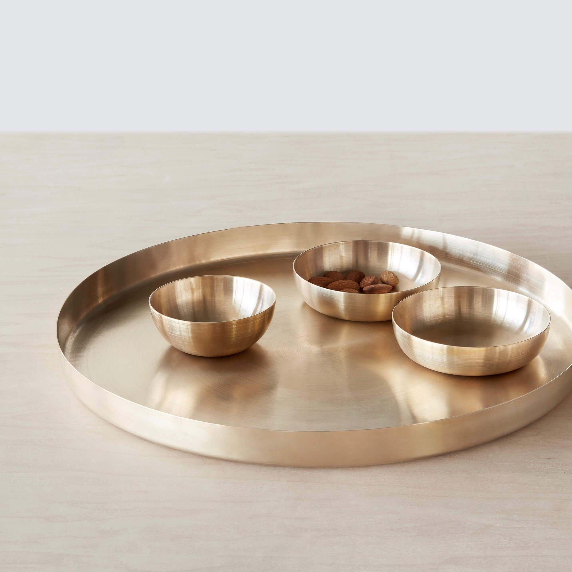 Dasar Bronze Serving Set - Set of 4