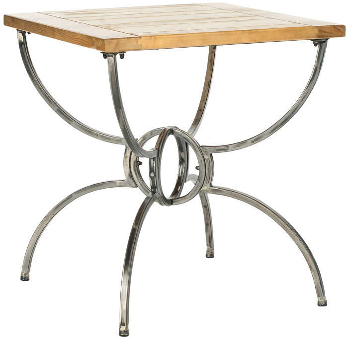 Safavieh Alvin Wood Top End Table