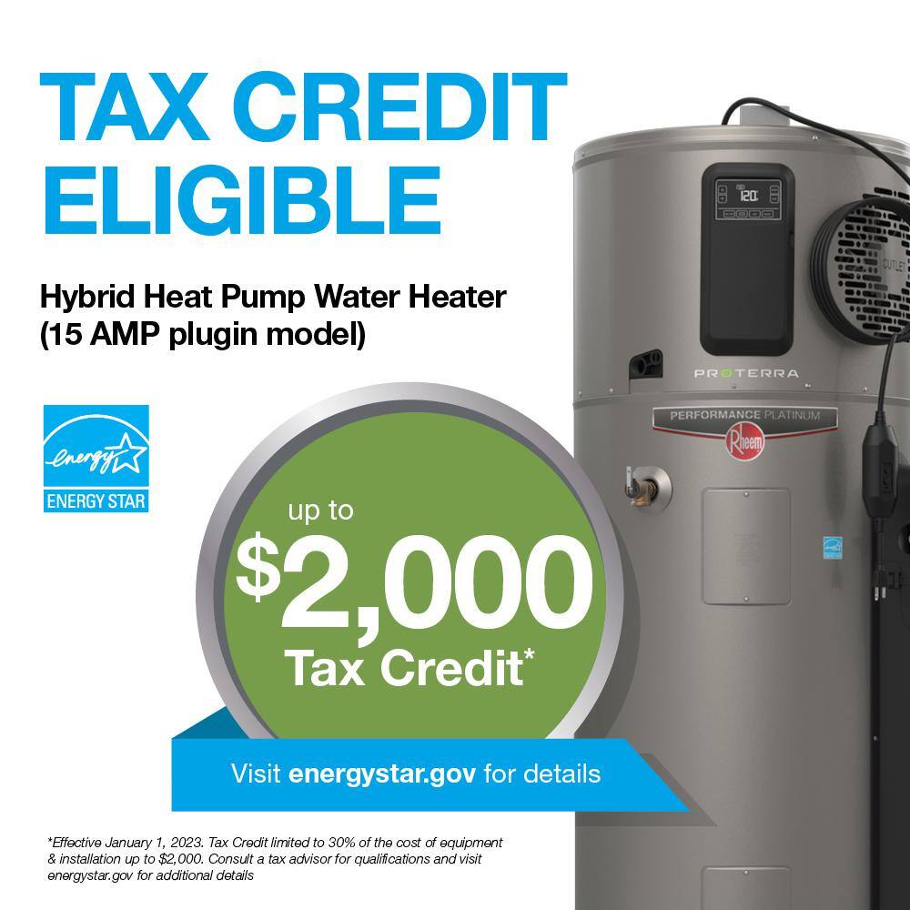 Rheem Performance Platinum ProTerra 40 gal. Tall 0W Element Residential Electric Water Heater wHeat Pump  10-Year Warranty XE40T10HM00U0