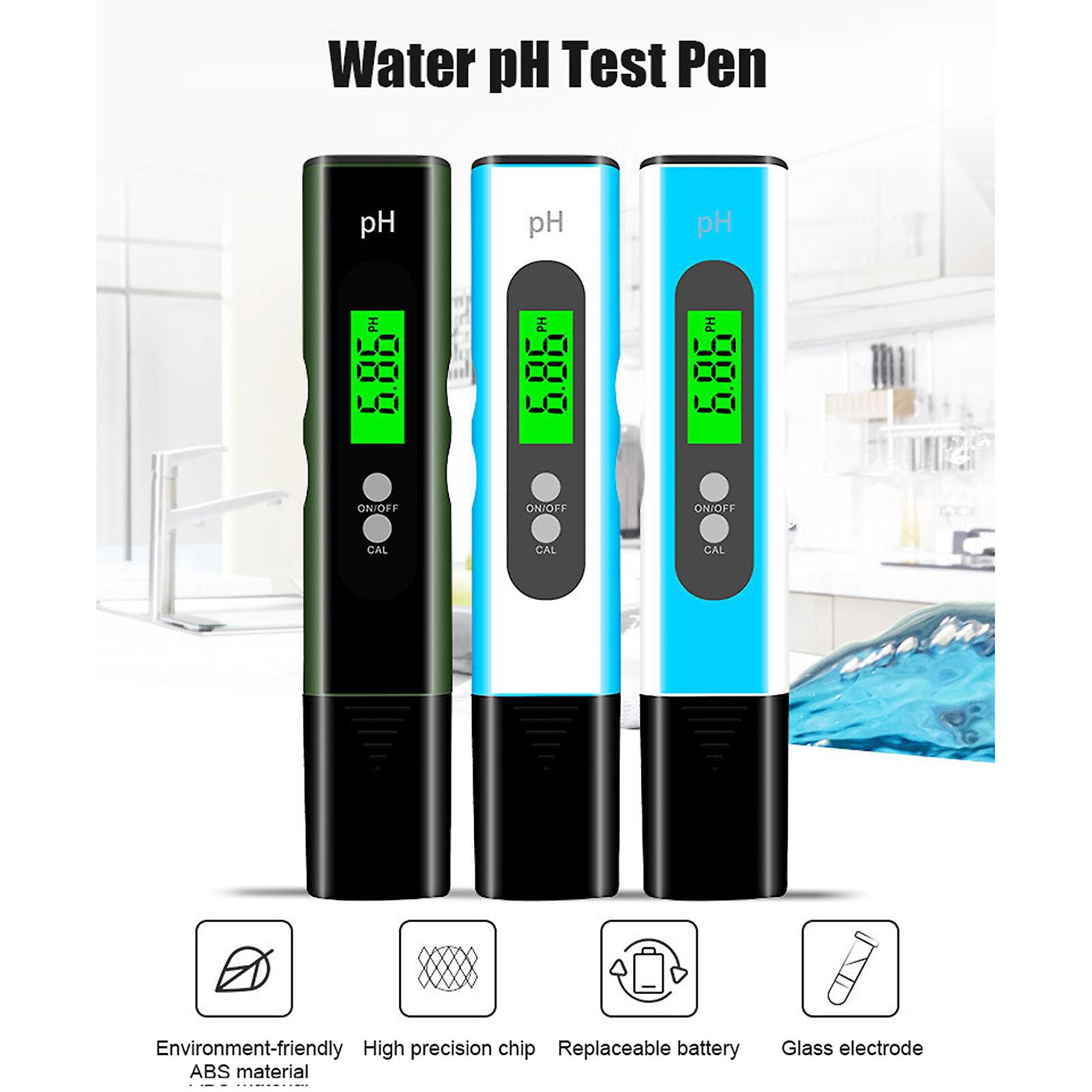 Backlight Ph Test Pen High Precision Portable Ph Detecting Instrument Fish Tank Ph Tester