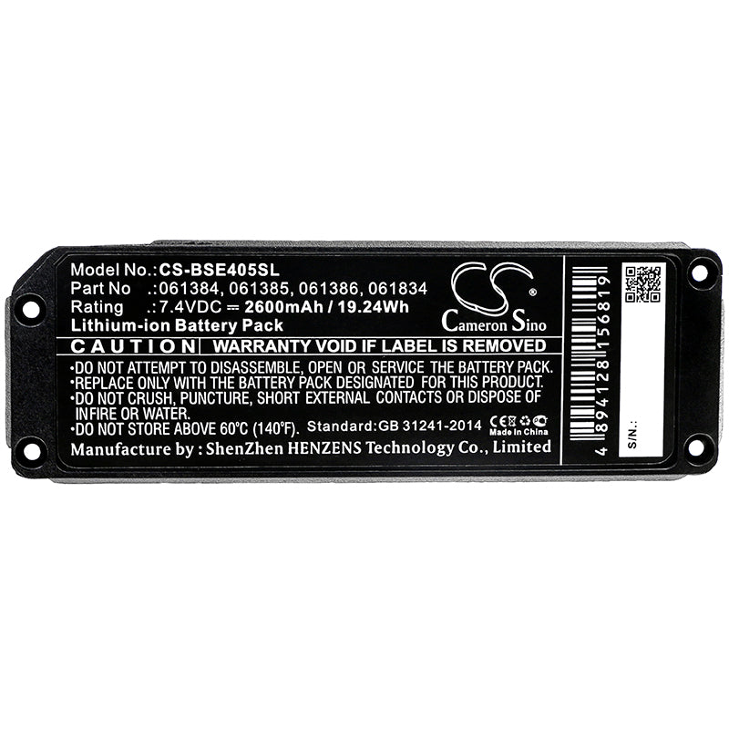  413295 Soundlink Mini SoundLink Mini one Replacement Battery BatteryClerkcom Speaker