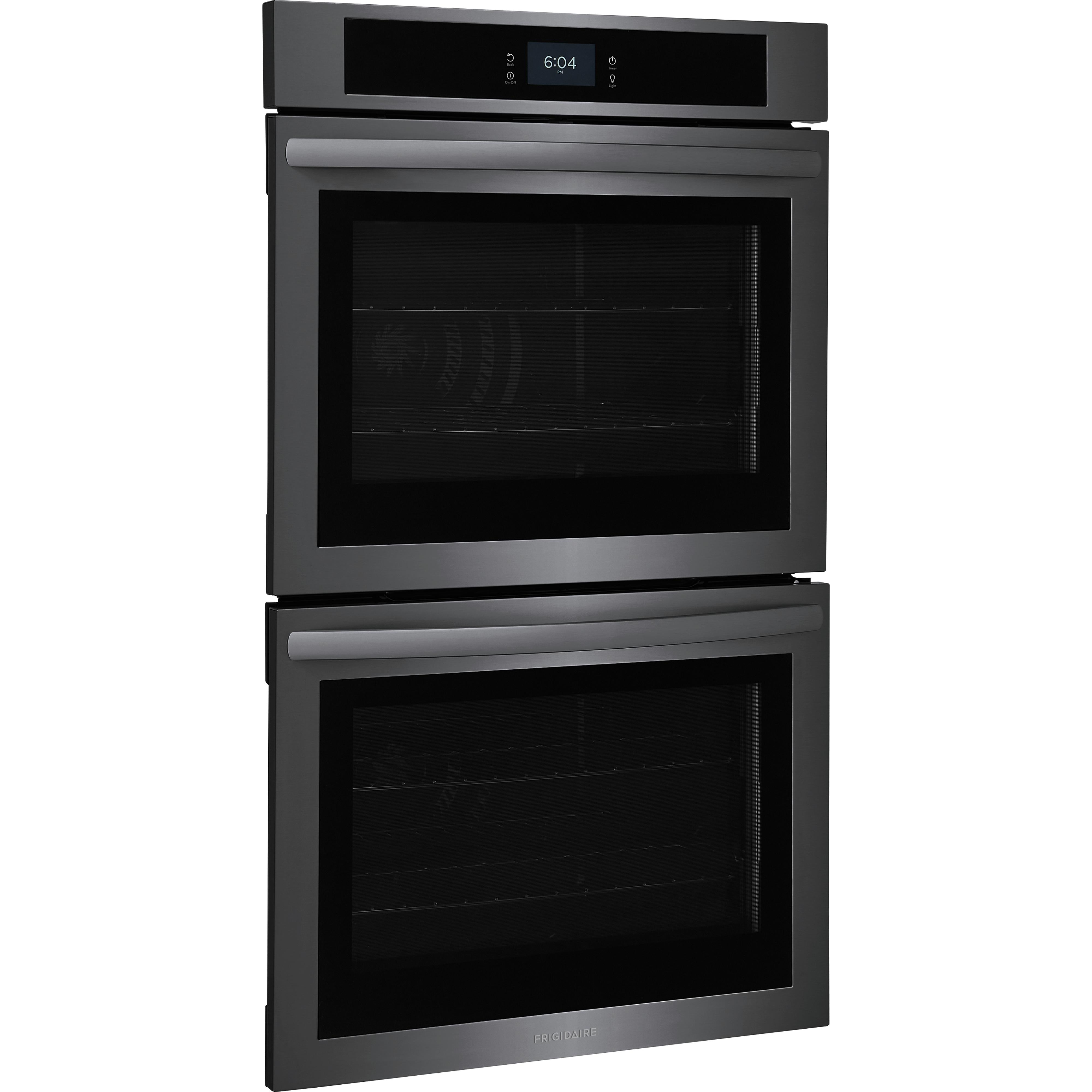 Frigidaire 30-inch Double Electric Wall Oven with Fan Convection FCWD3027AD