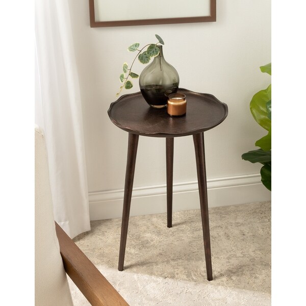 Kate and Laurel Alessia Round Side Table