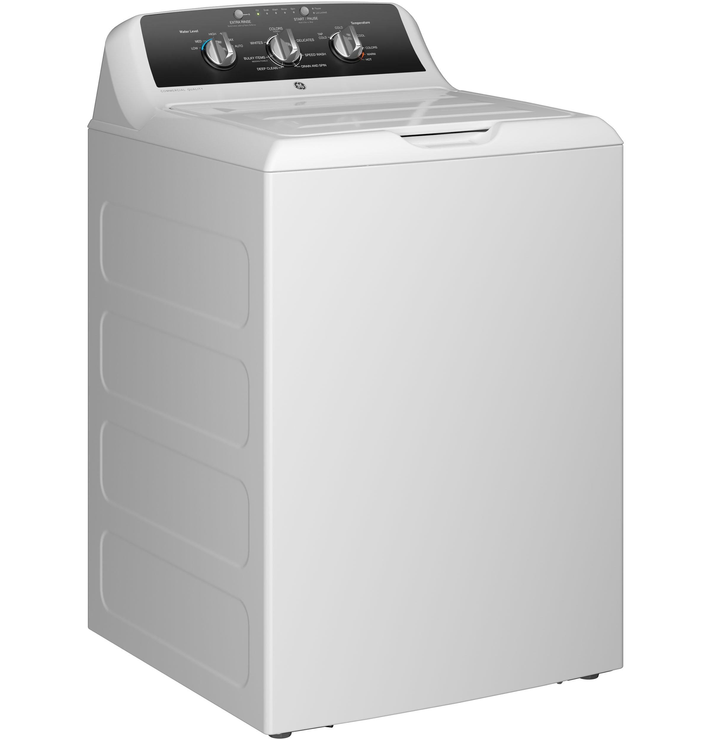 Ge Appliances GTW525ACWWB Ge® 4.3 Cu. Ft. Capacity Washer With Stainless Steel Basket,5-Yr Limited Warranty​