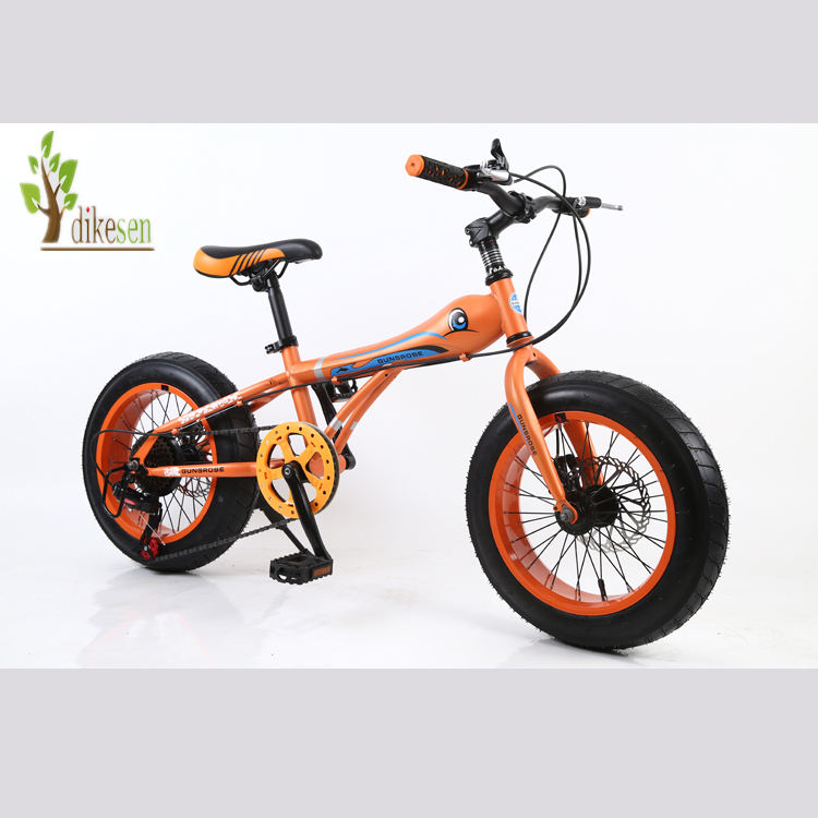 2023 21 Speed children 20  white new style  hot model! snow bike  16inch 7speed Dikesen import Dikesen import black pedal