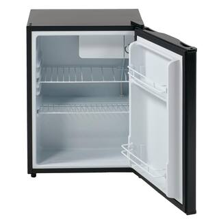 Avanti 2.4 cu. ft. Compact Mini Fridge with Freezer in Black RM24T1B