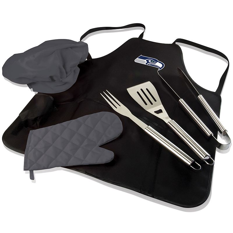 Picnic Time Seattle Seahawks BBQ Apron and Tote