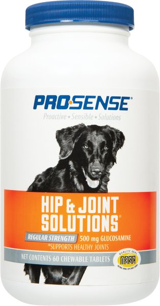 Pro-Sense Hip and Joint Solutions Regular Strength Chewable Tablets Joint Supplement for Dogs