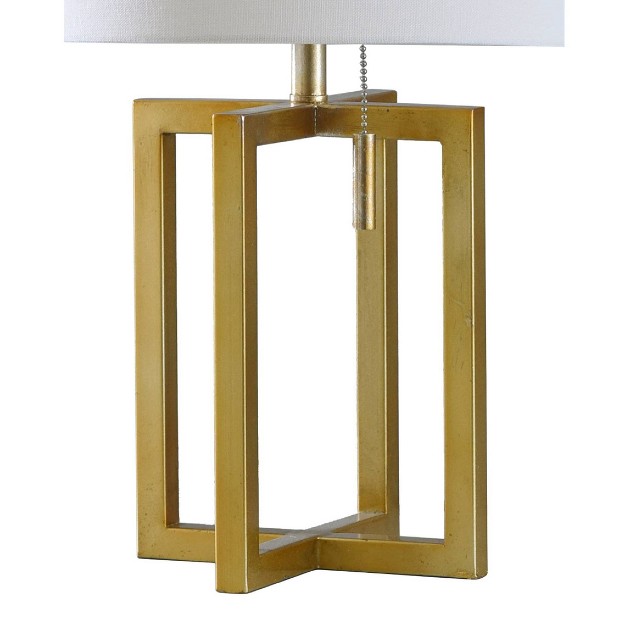 Marilou Table Lamp Gold Brussels Off white Stylecraft