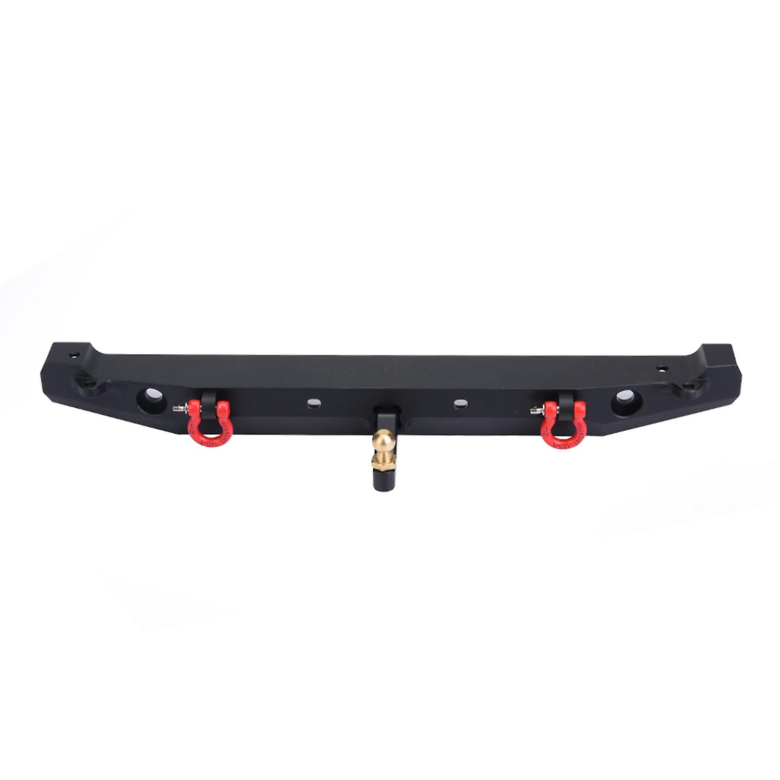 Rc Crawler Metal Rear Bumper With Led Lights For Traxxas Trx-4 Scx10ii 90046 Car Part