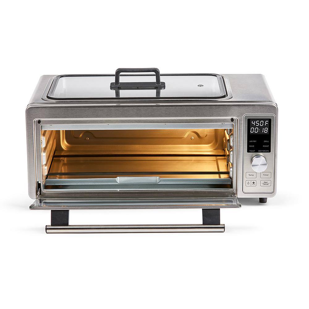 Emeril Lagasse Emeril 1700-Watt 6-slice Silver Convection Toaster Oven with Grill ELPG