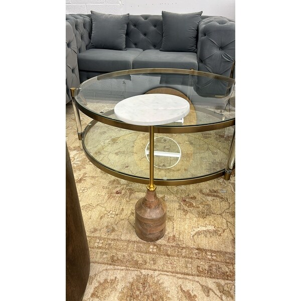 Mercury Wooden Side Table