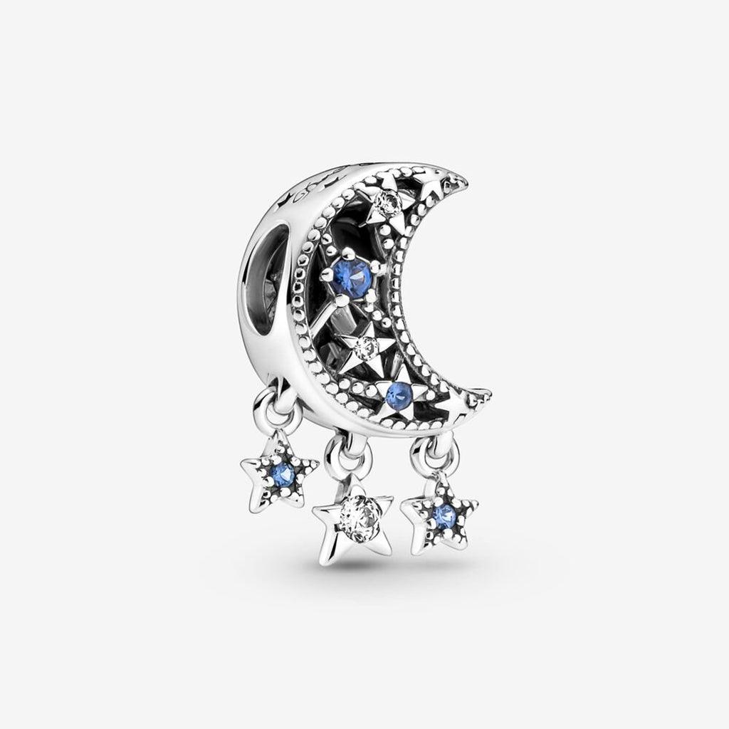 PANDORA  Star & Crescent Moon Charm