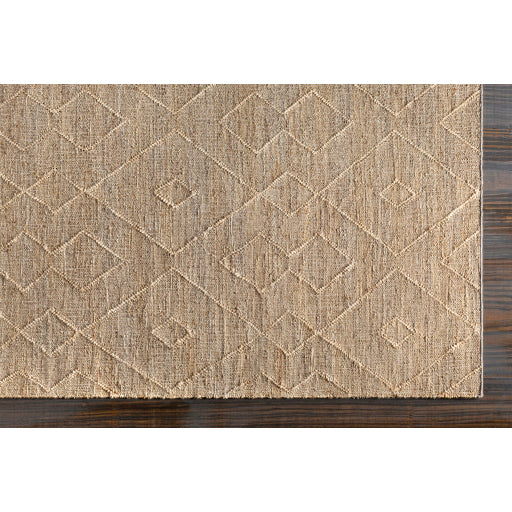 Cadence Traditional Jute Camel Rug