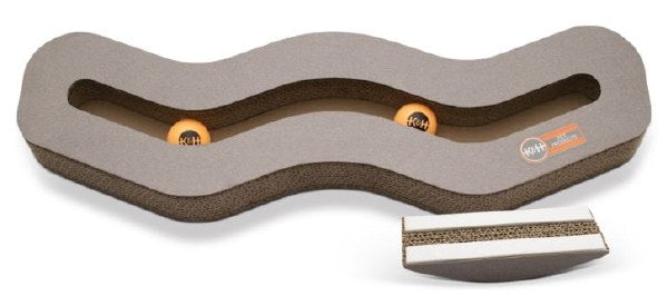 KandH Pet Products Kitty Tippy Track N Roll Cardboard Toy