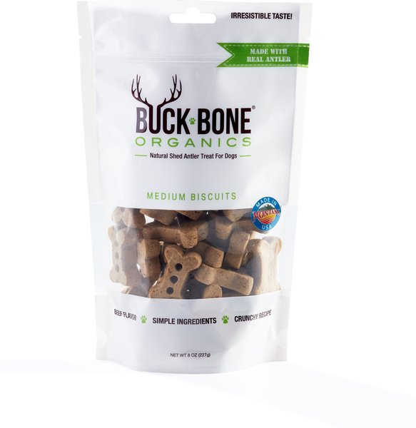 Buck Bone Organics Antler Dog Biscuits