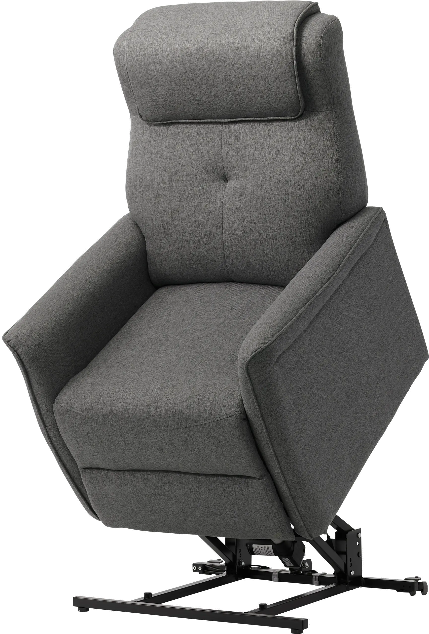 Ashley Gray Power Lift Recliner