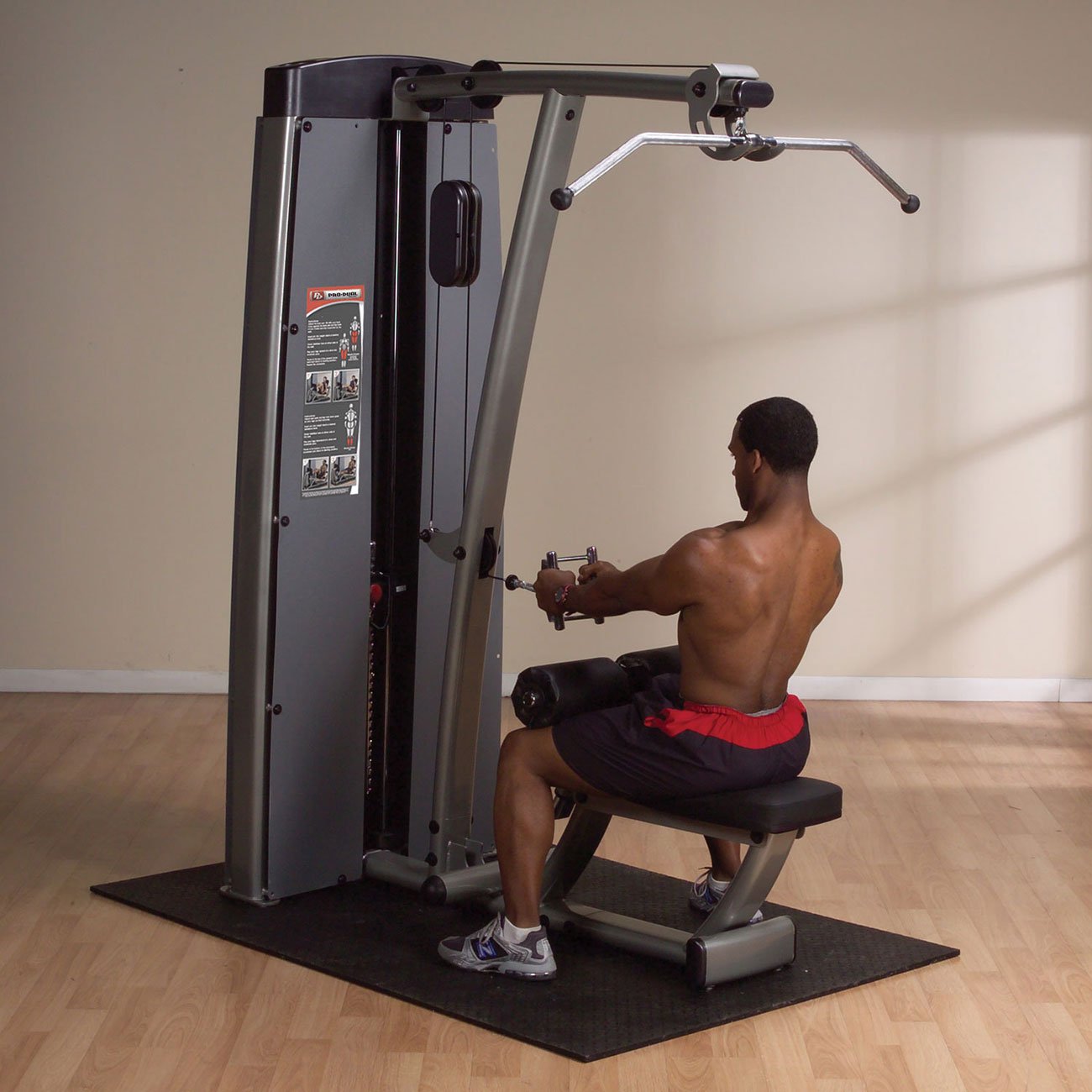 Body-Solid Pro Dual Lat Pulldown With Mid Row Machine