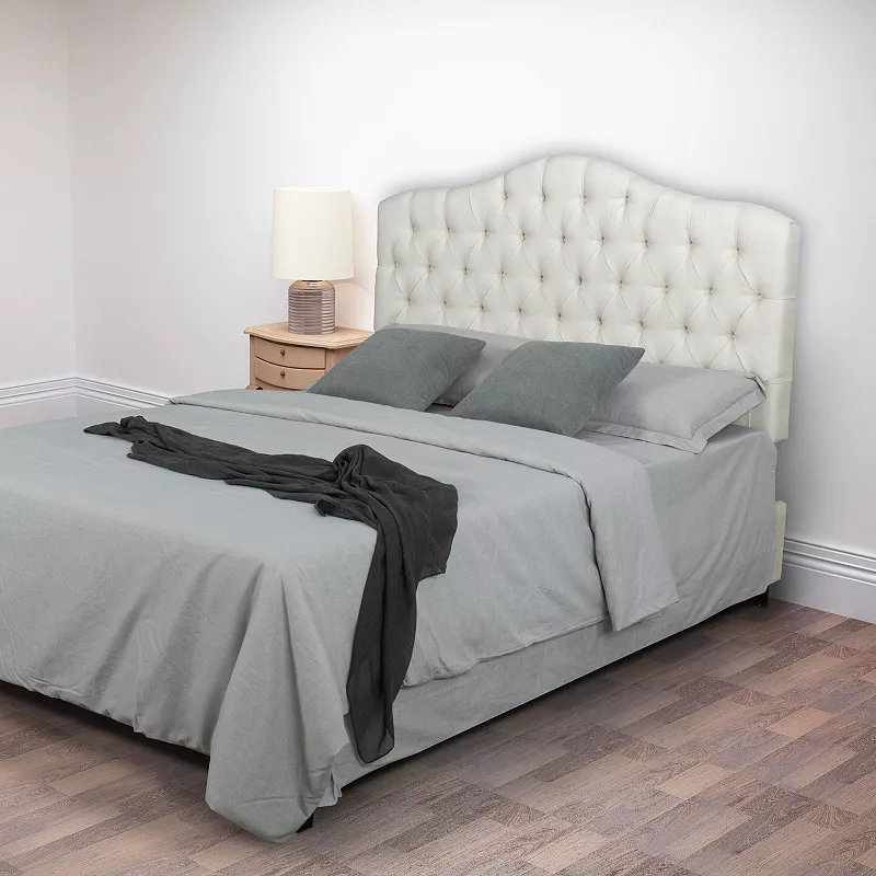 Height Adjustable Tufted Headboard