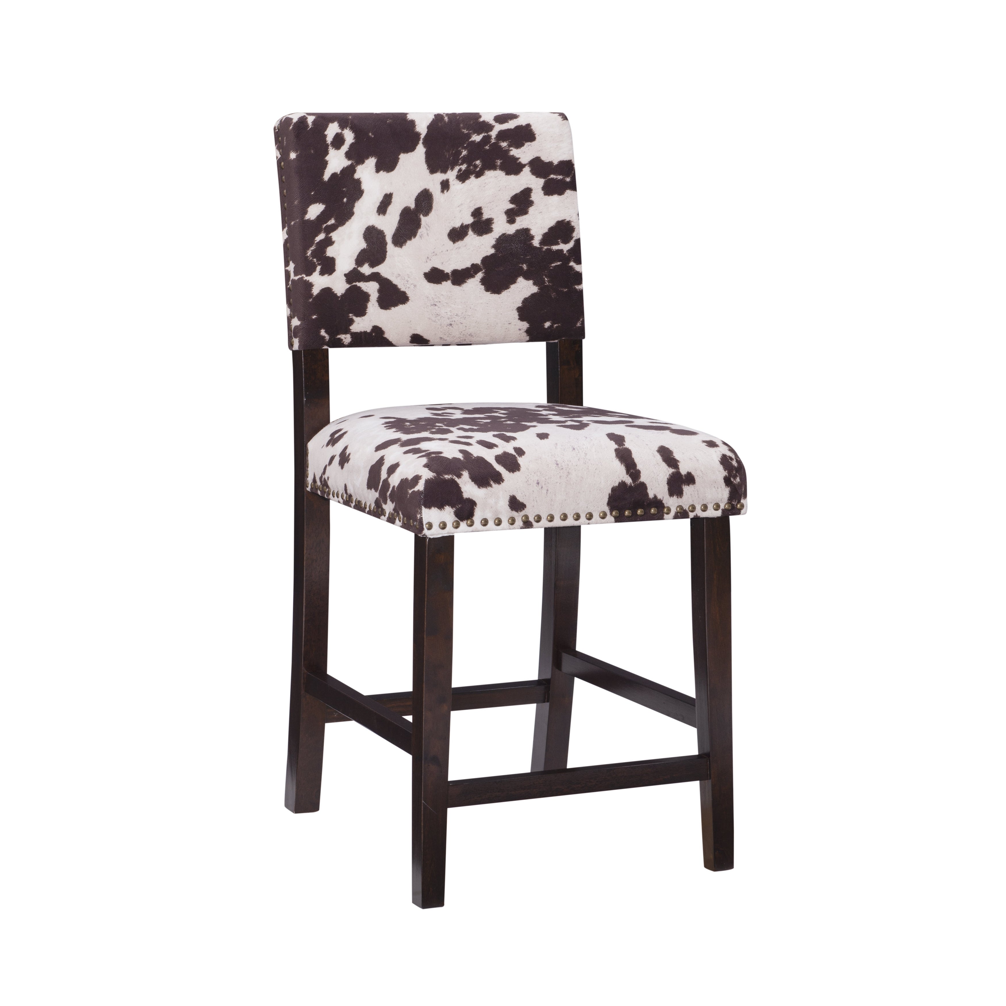 Corey Bar Stool with， Brown