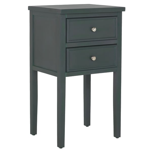 SAFAVIEH Toby Dark Teal End Table - 16.9