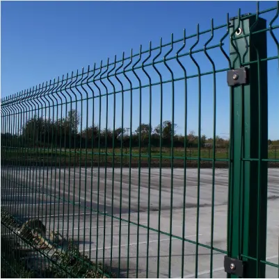 3d curved metal wire mesh fence factory supply