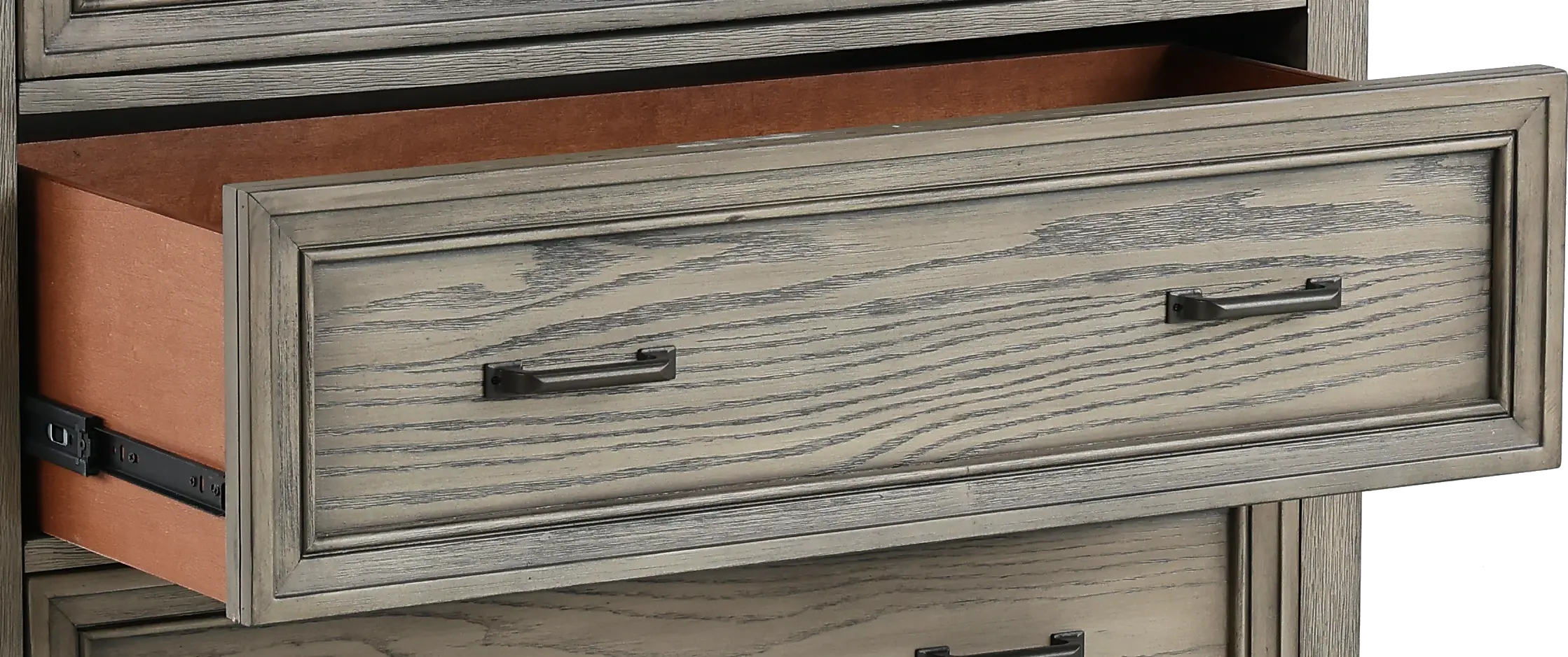 Forge Pewter Gray Chest of Drawers