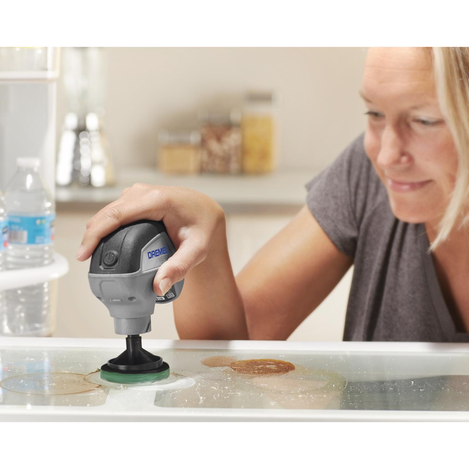 Dremel Versa 2.5 in. Power Scrubber Kitchen Scour Pad 3 pk