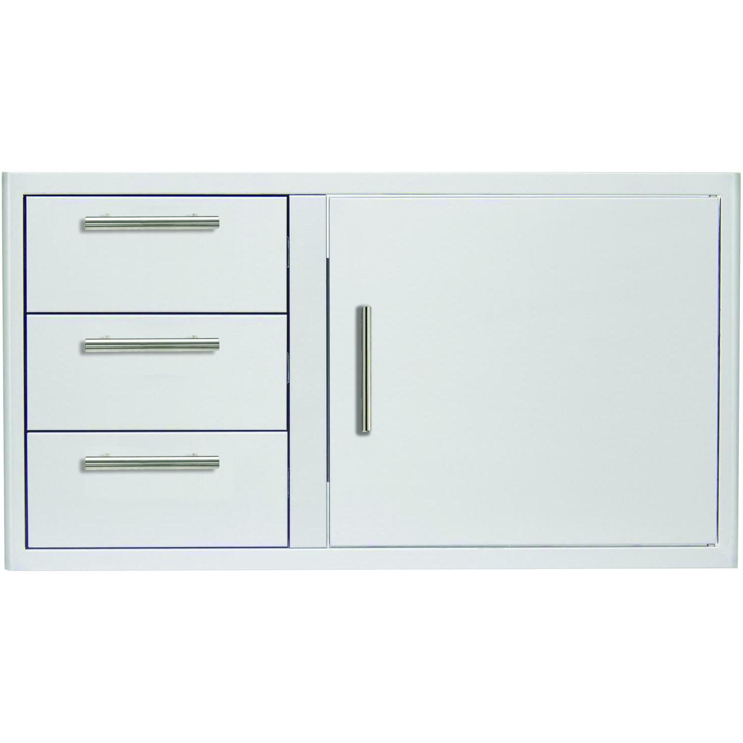 Blaze 39-Inch Stainless Steel Access Door and Triple Drawer Combo