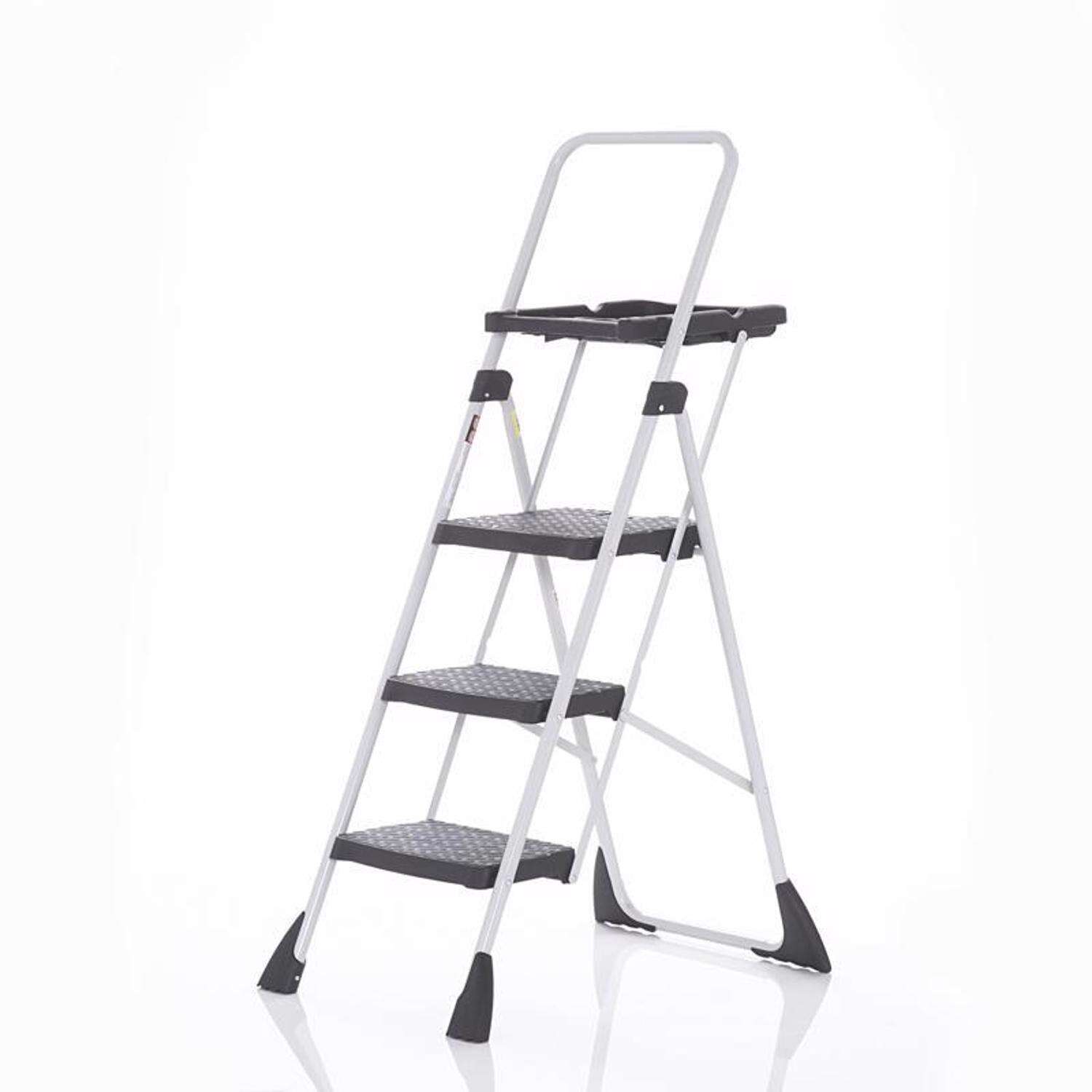 Cosco Tri Step Plus 4.56 ft. H Steel Platform Ladder Type II 225 lb. capacity