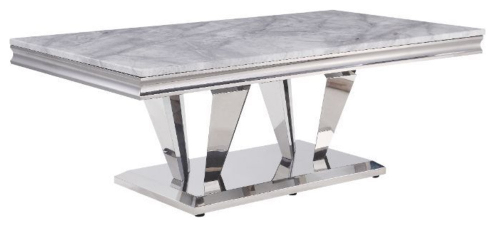 Satinka Coffee Table   Contemporary   Coffee Tables   by Acme Furniture  Houzz