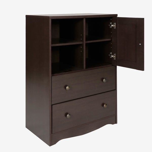 23.2'' Wide 2 Drawer Storage Cabinet